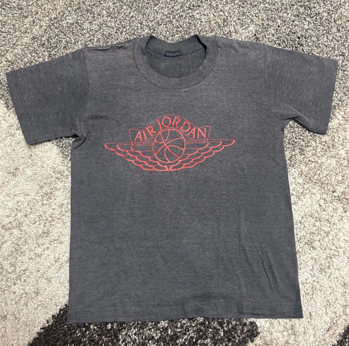 Vintage Nike Air Jordan Wings T-shirt 1985 OG Boys Small