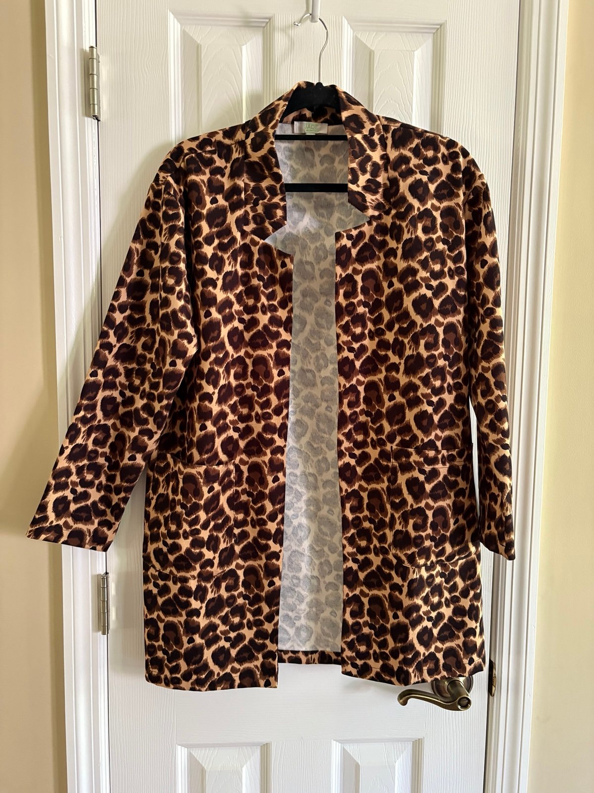 Jade Melody Tam Animal Print Blazer