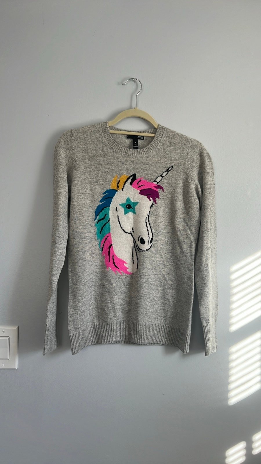 AQUA cashmere sweater