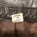 Vintage 90s made in UK genuine leather dark brown high rise mom’s style pants M