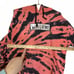 Welcome Skateboards Sweatshirt Orange Small Tie Dye Hoodie EUC