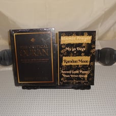 The Critical Quran and 30 Days of Ramadan Moon Islamic Prayer Gratitude Journal