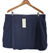 Calia Carrie Underwood 16 Birdie Skort Women XXL Blue Ardosia Slate Golf Gym