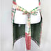 Handmade Retro Plaid & Lace Bib Apron Red & Green Hand Towel Grandmacore