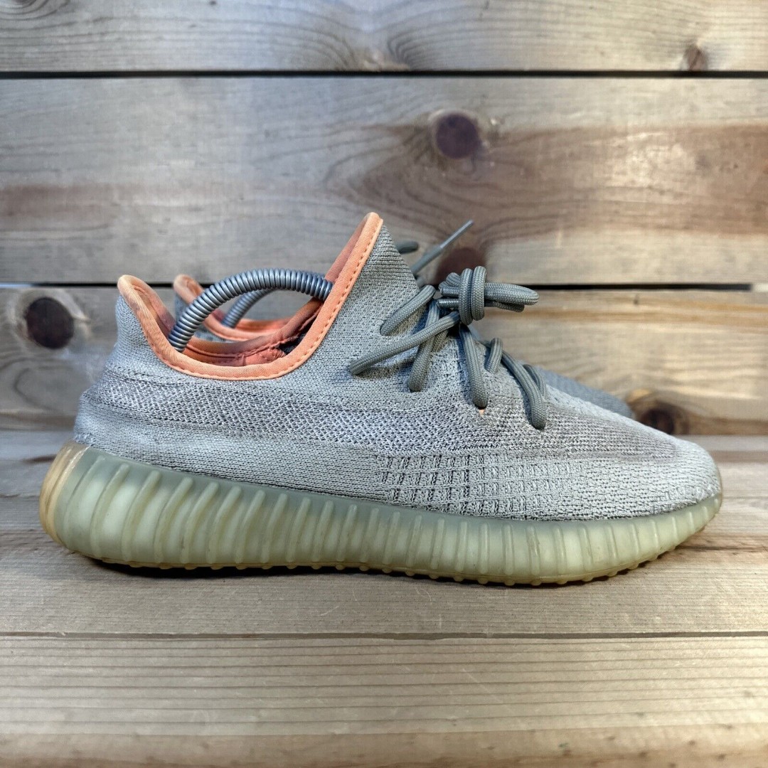 Mens Size 9.5 Adidas Yeezy Boost 350 V2 “Desert Sage” Lifestyle Sneakers FX9035