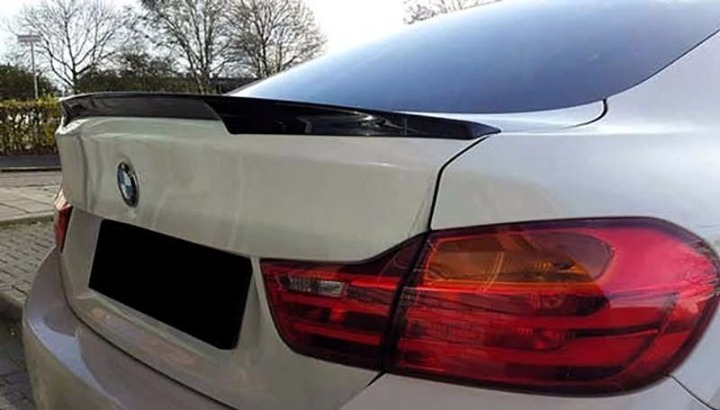 2014-2021 BMW 4 Series 4 Doors F36 P Style Rear Spoiler Brand New Gloss Black