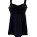 Lululemon Black Workout Tank Top Built in Bra Cups Size 8