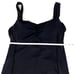 Lululemon Black Workout Tank Top Built in Bra Cups Size 8