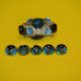 Lampwork Glass Bead Set - Yoni Pool 2004 - by Avalon / Mary J Martin