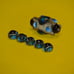 Lampwork Glass Bead Set - Yoni Pool 2004 - by Avalon / Mary J Martin