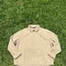 Vintage Polo Ralph Lauren Khaki Harrington Bomber Jacket Mens XL Plaid Collar
