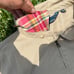 Vintage Polo Ralph Lauren Khaki Harrington Bomber Jacket Mens XL Plaid Collar