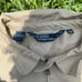 Vintage Polo Ralph Lauren Khaki Harrington Bomber Jacket Mens XL Plaid Collar