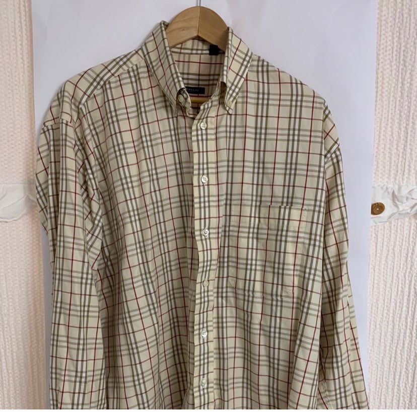 Burberry London Check Cotton Long Skeeve