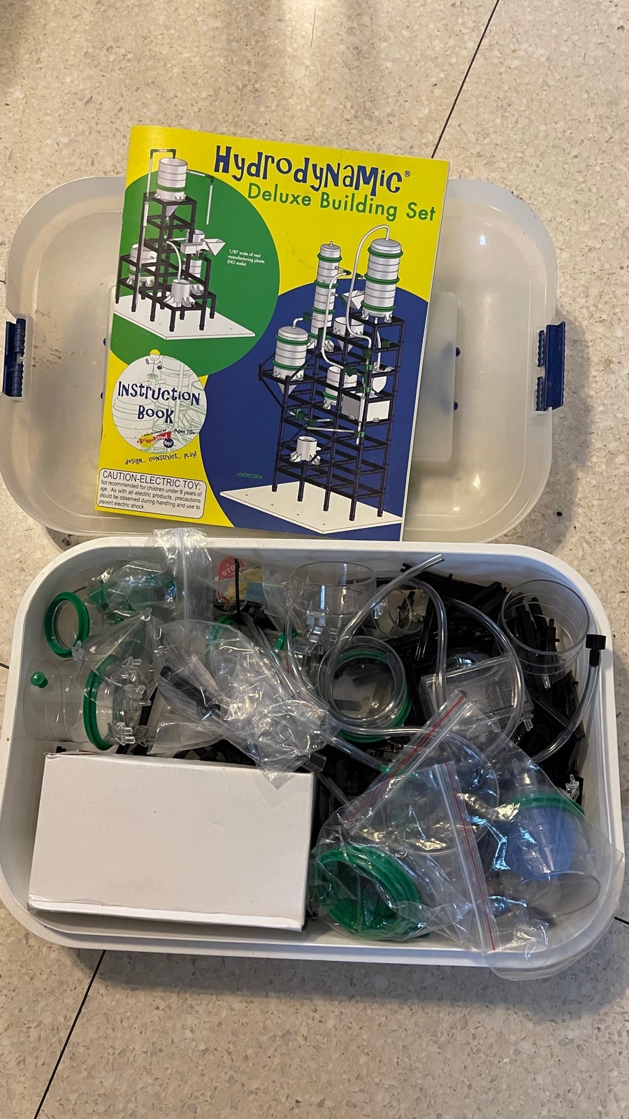 Hydrodynamic Deluxe Building Set by Bridge Street Toys STEM Science Fair 306