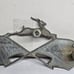 1958 Chevrolet Chevy Impala Rear Quarter Panel Emblem - ORIGINAL - 4722651 OEM