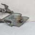 1958 Chevrolet Chevy Impala Rear Quarter Panel Emblem - ORIGINAL - 4722651 OEM