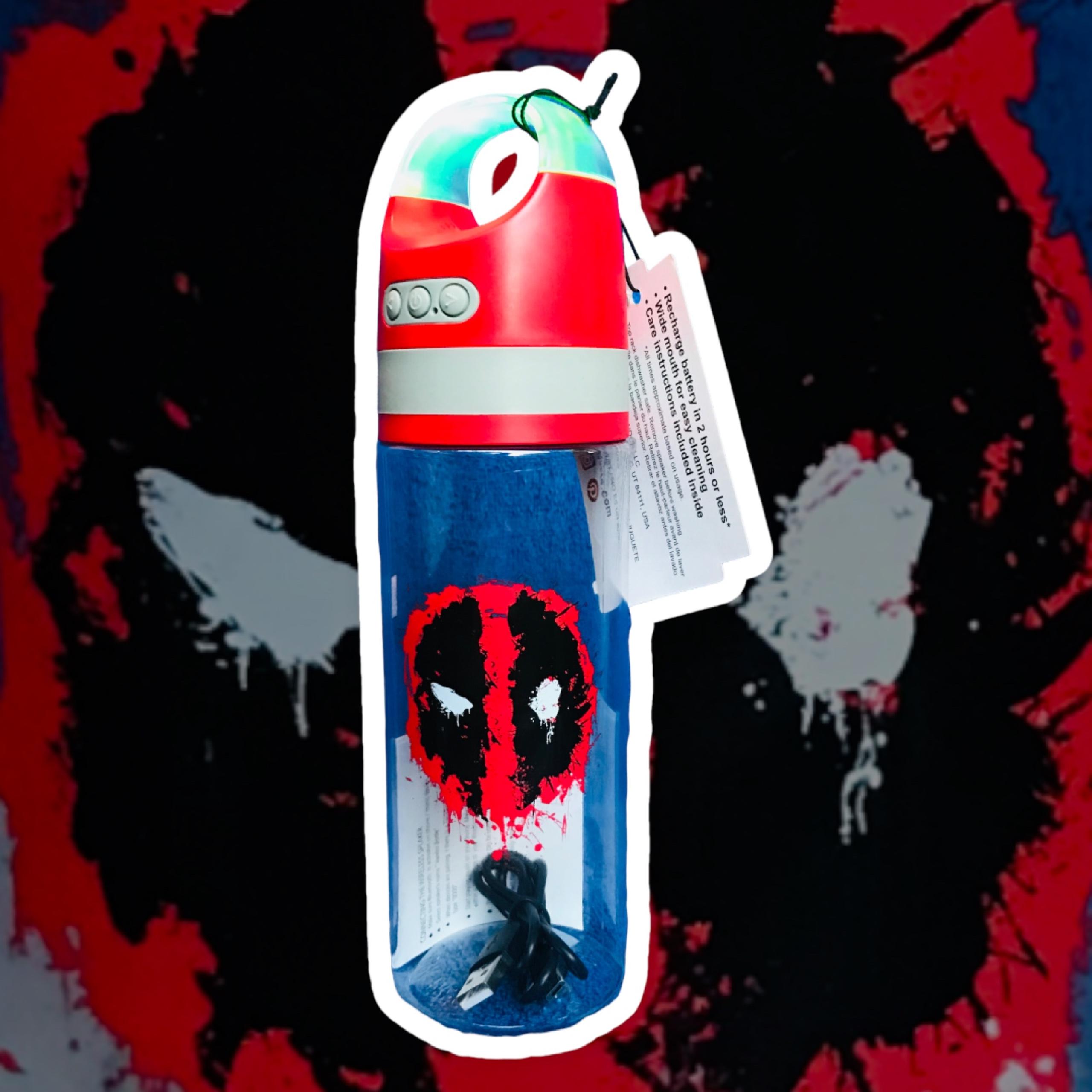 Deadpool Bluetooth Speaker Bottle