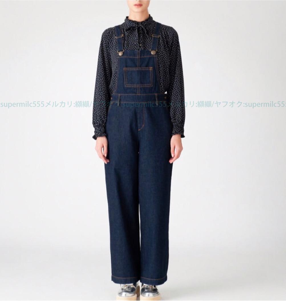 Blue Label Crestbridge Denim Salopette Overall Jumpsuit