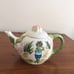 Vintage Frog Figure Eating Ice Cream Lily Pad Lane by Crystal Clear Teapot