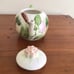 Vintage Frog Figure Eating Ice Cream Lily Pad Lane by Crystal Clear Teapot