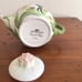Vintage Frog Figure Eating Ice Cream Lily Pad Lane by Crystal Clear Teapot