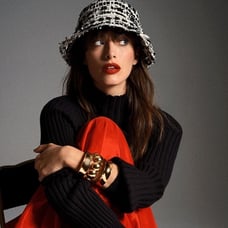 Anthropologie Woven Bucket Hat
