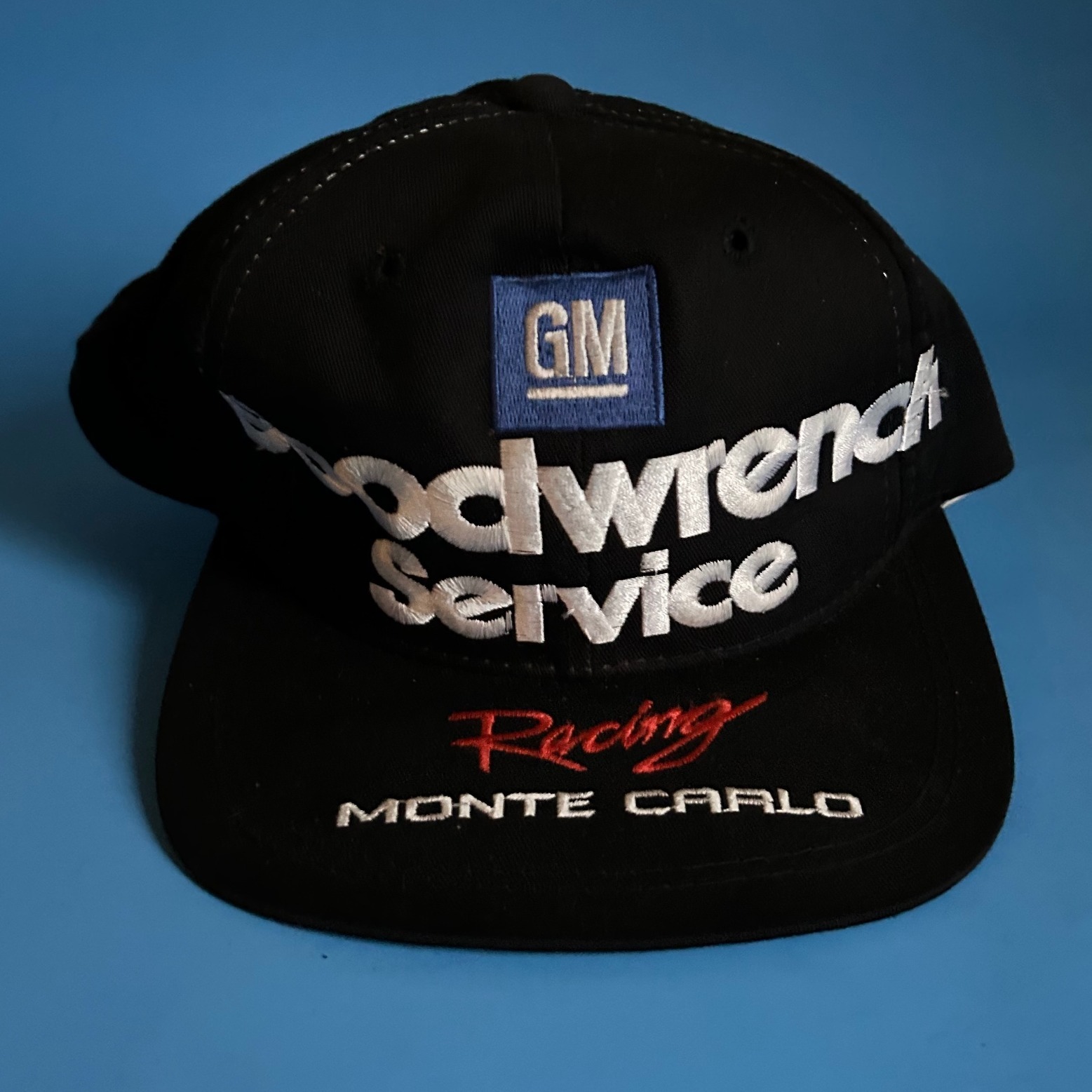 Vintage 1990's Dale Earnhardt Big Logo Embroidered Hat Arc Logo Sports Cap VTG