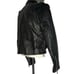 Barneys Leather Women’s Genuine Leather Biker Jacket Black Size Small
