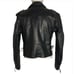 Barneys Leather Women’s Genuine Leather Biker Jacket Black Size Small