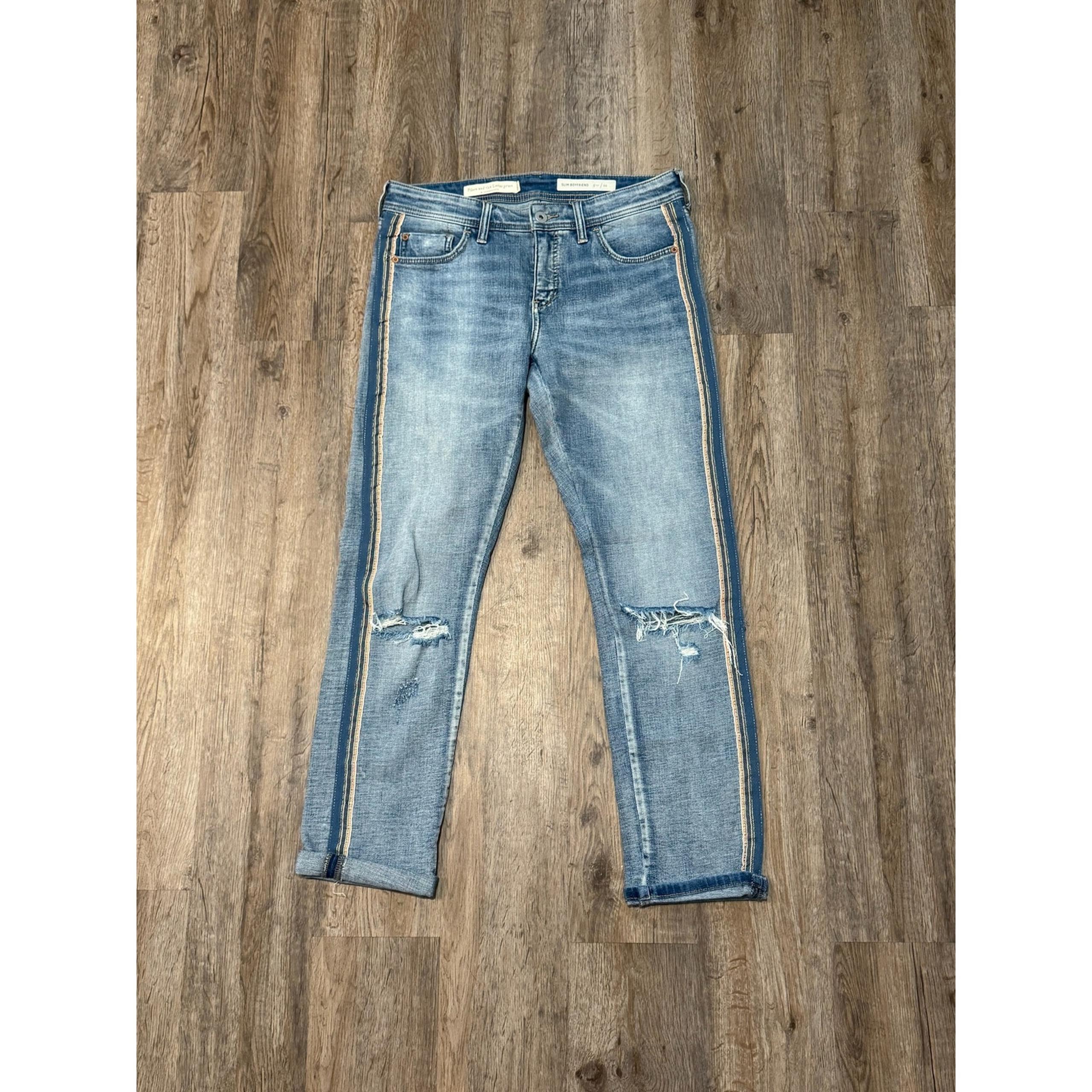 Anthropologie Pilcro and the Letterpress Womens Slim Boyfriend Jean Size 26