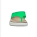 ECCO Corksphere Leather Thong Sandal  Neon Droid Green US size 11