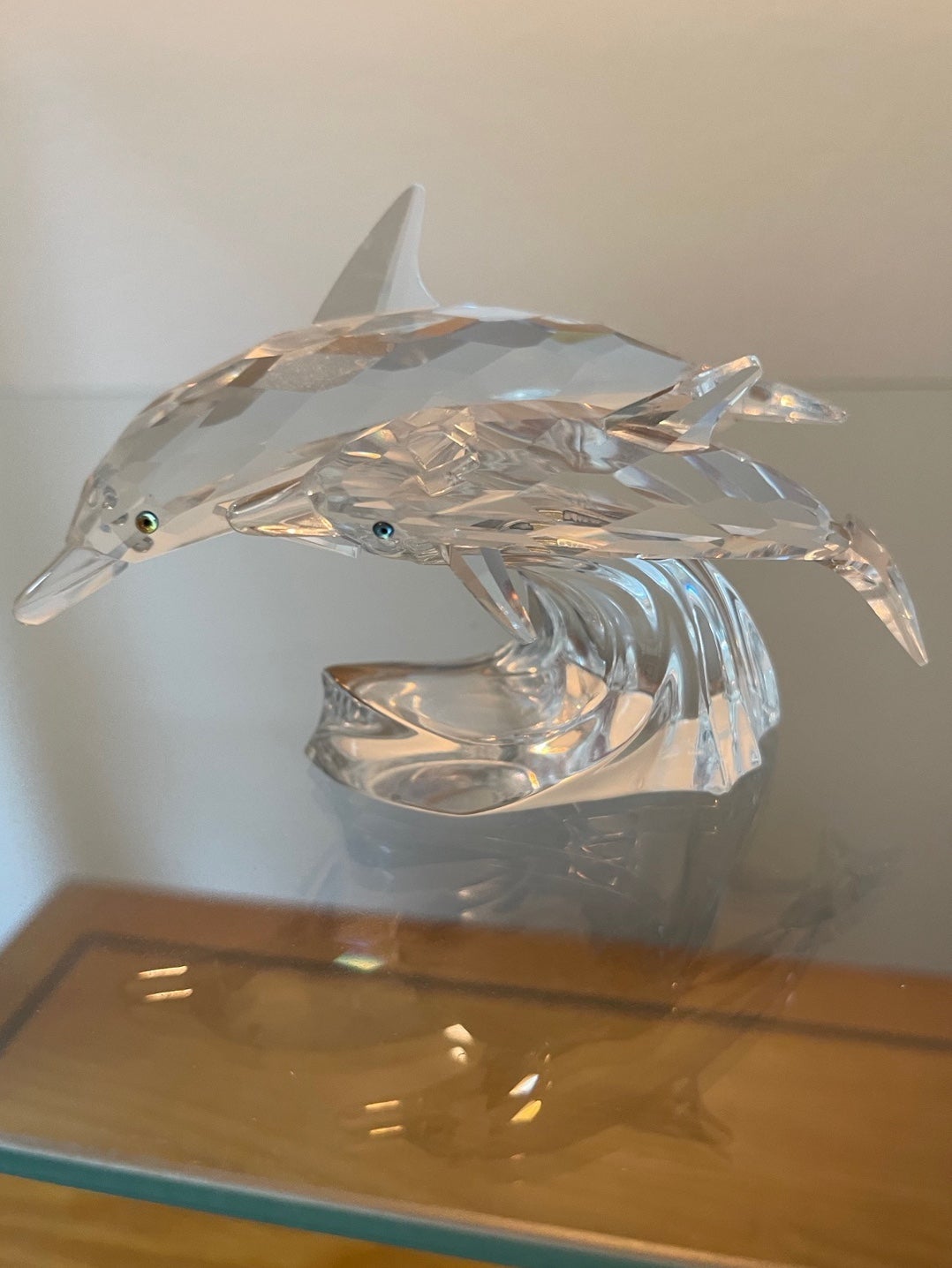 Swarovski Crystal Collection Two Dolphins