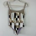 Gregor Pirouzi Checkered One Piece Swimsuit