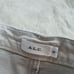 A.L.C. Jean Mini Skirt in Bone Japanese Denim Braised Detail women’s size 6