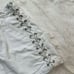 A.L.C. Jean Mini Skirt in Bone Japanese Denim Braised Detail women’s size 6