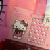 Hello kitty pink valentine’s day blanket