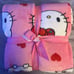 Hello kitty pink valentine’s day blanket