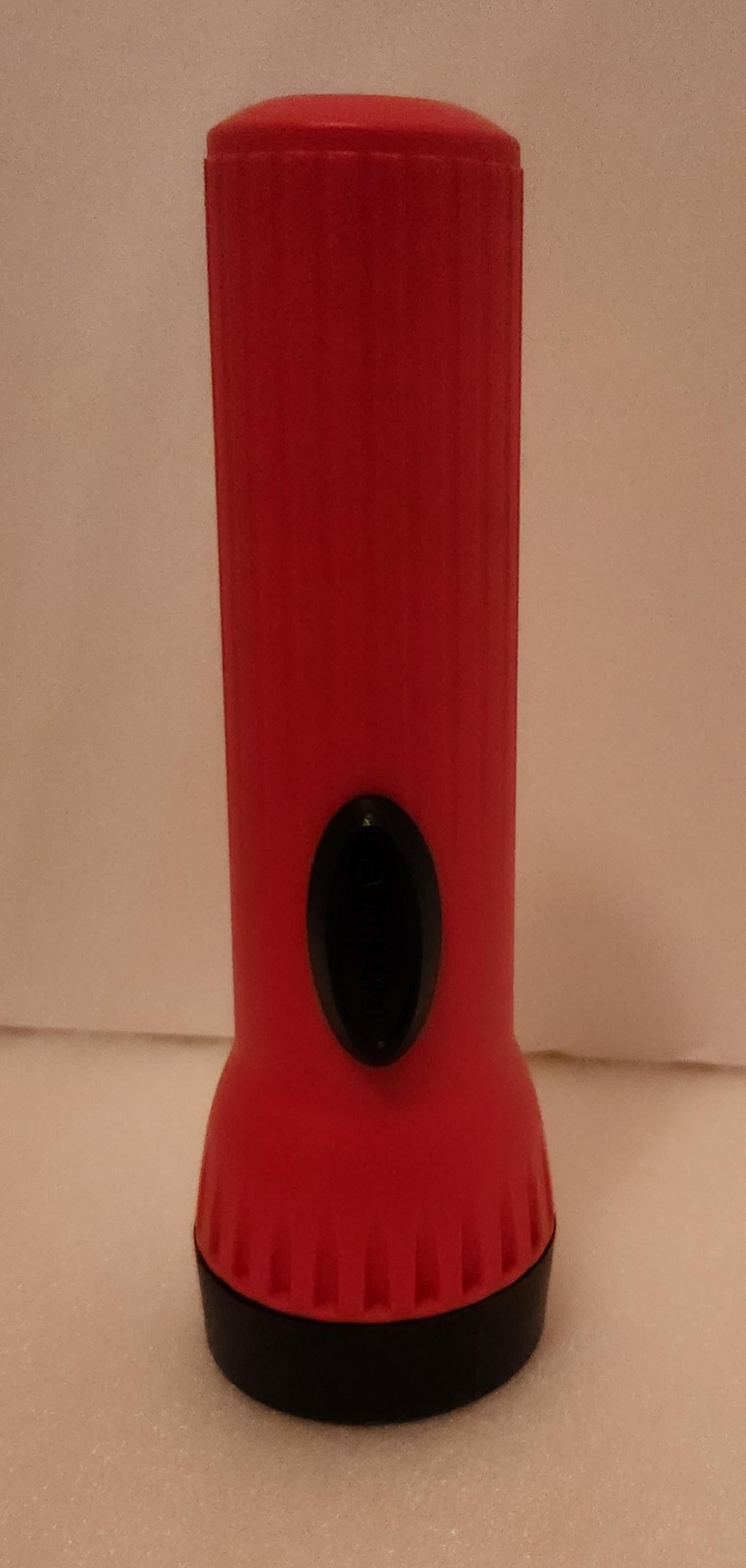 Vintage EverReady Flashlight Red USA (C-2)