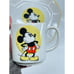 Vintage Mickey Mouse Mug + Dessert Plate Set Walt Disney Productions Japan 7.5