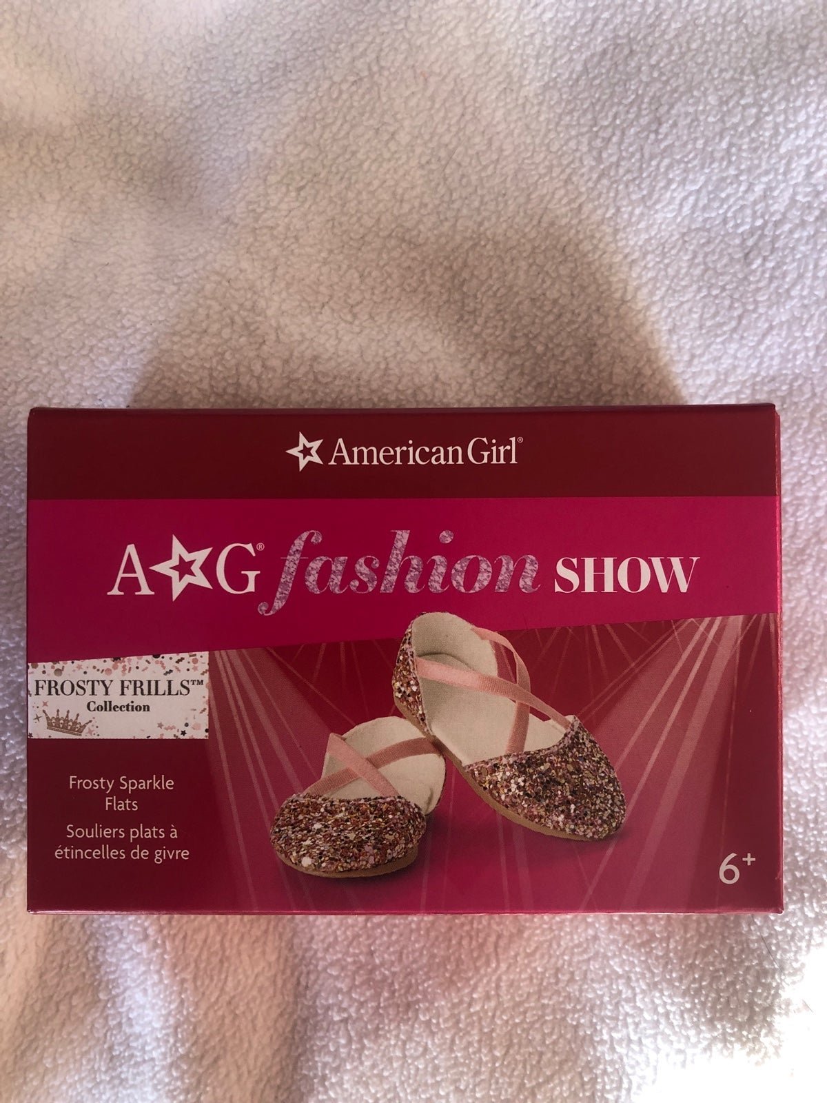 American Girl Frosty Frills Frosty Sparkle Flats