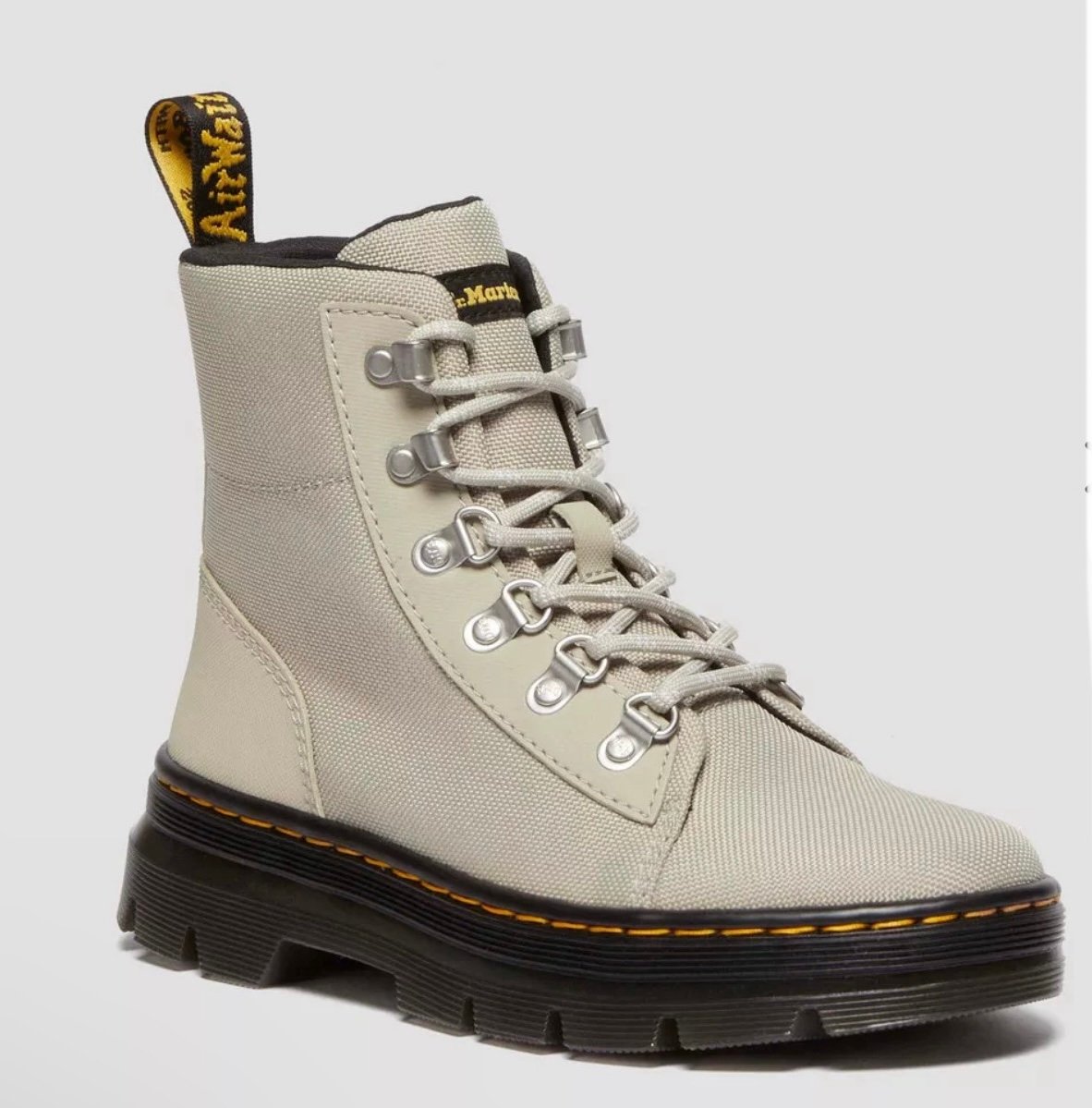 Dr Martens W Combs Women’s Warmed Stone Lace Up Combat Boots Size 7 NEW!