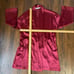 Vintage Y2K VICTORIA'S SECRET Kimono Robe in Burgundy Red