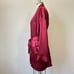 Vintage Y2K VICTORIA'S SECRET Kimono Robe in Burgundy Red