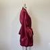 Vintage Y2K VICTORIA'S SECRET Kimono Robe in Burgundy Red