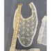 Victorian-Era Antique Lace Garments Set - Bibs Yokes & Panels