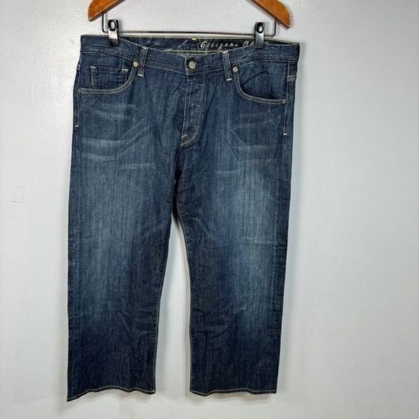 Citizens of Humanity COH Men’s Jeans sz 38 Straight Leg Y2K Button Fly # D834