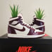 3D Printed Sneaker Jordan 1 Wine edition