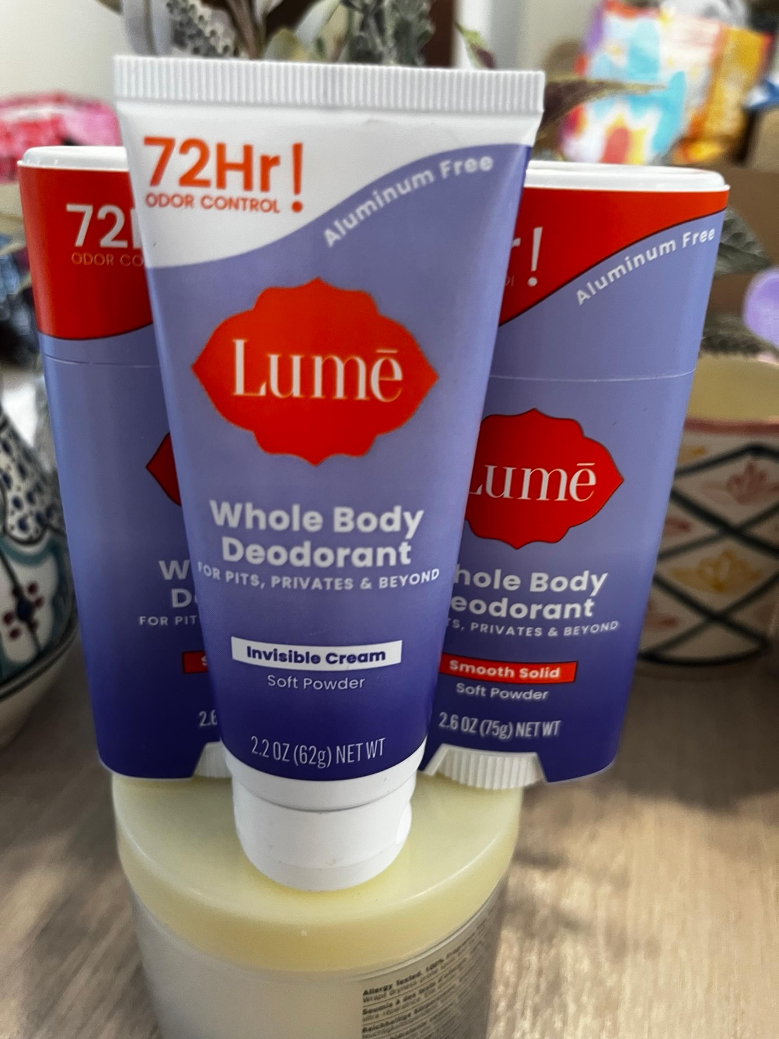 Lume fresh powder set of 3