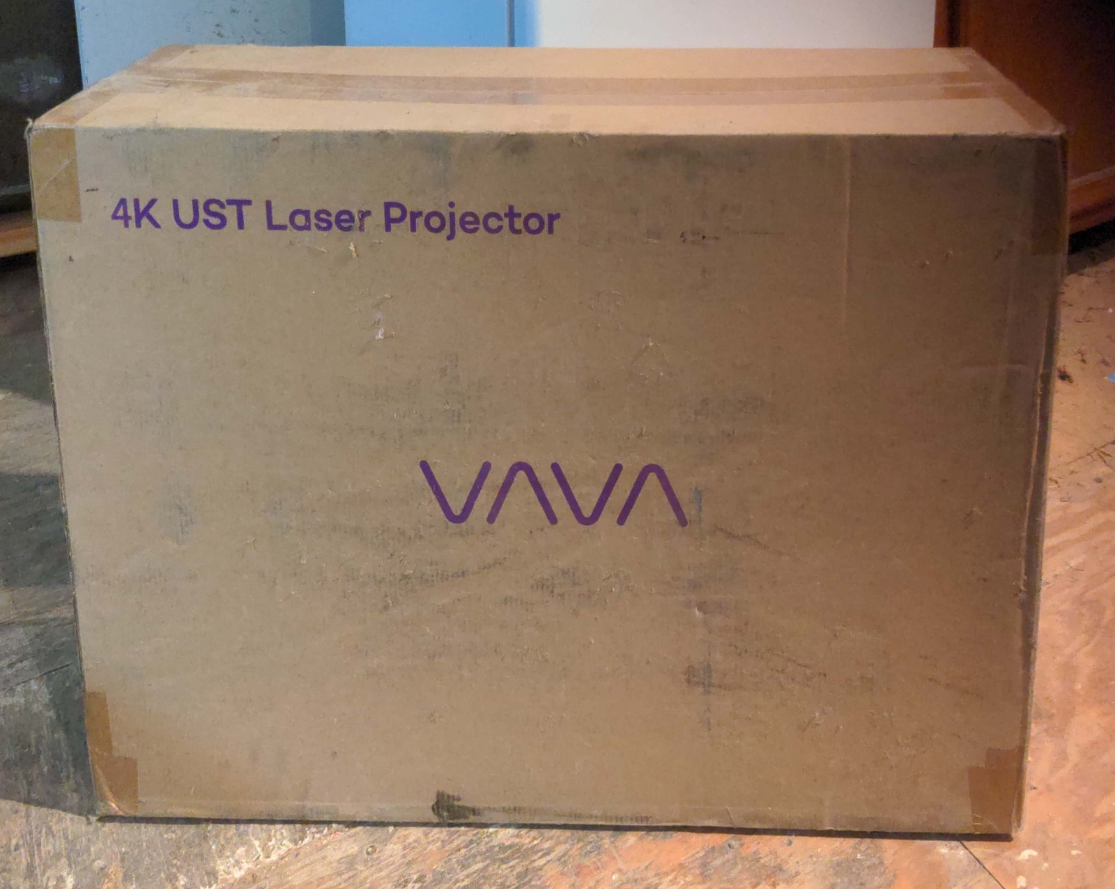 VAVA 4K UHD Laser TV 150 Ultra Short Throw Projector, HDR10, 1800 ANSI Lumens